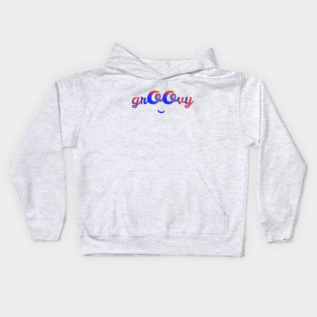 Groovy | Creative Design Kids Hoodie by Leo Stride